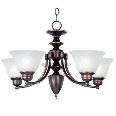 Malaga 5 Light Medium Chandelier by Maxim - 2699