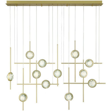 Barletta 12 Light Mini Chandelier by Eurofase 47256 - 47256