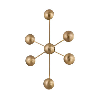 Giovanni 5W 6 LED Wall Sconce 34.75 Inch Tall and 24.5 Inch Wide by Troy - B1035-PBR
