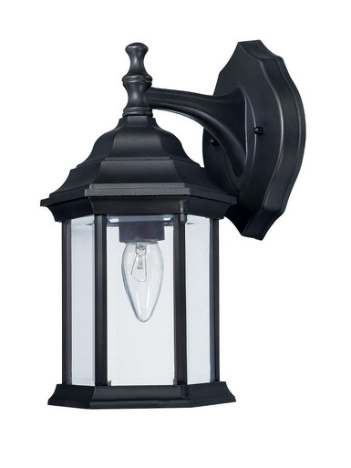 1 Light Outdoor Wall Lantern 12.5 Inch Tall by Capital - 9830