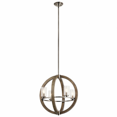 Grand Bank 4 Light Small Chandelier by Kichler - 43185