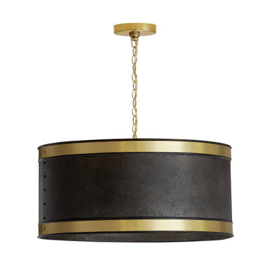 Barrow 4 Light Large Pendant by Capital - 335641GB