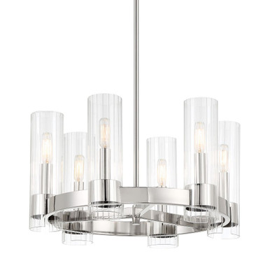 Vernon Place 6 Light Small Chandelier By Minka Lavery - 3895-77