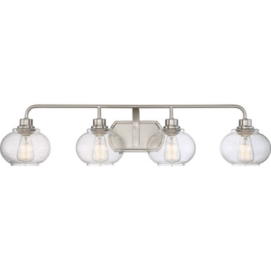 Trilogy 4 Light Vanity Light by Quoizel - TRG8604