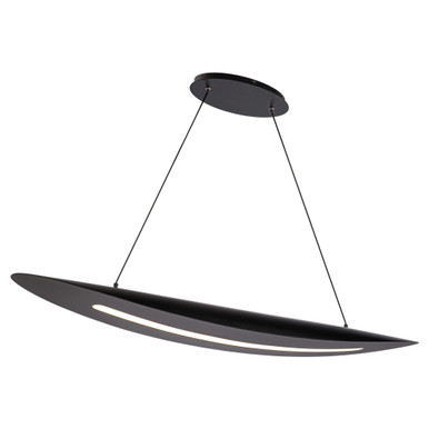 Black Jack 54.5W 1 LED Linear Pendant by Modern Forms - PD-44344-BK