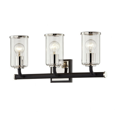 Aeon 3 Light Vanity Light by Troy - B7683-TBK/PN