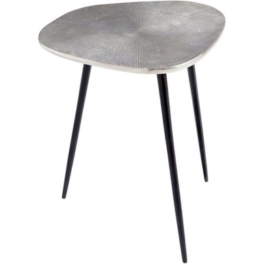 Triata side Table 17.5 Inch Wide by 19.75 Inch Long by Cyan - 09713