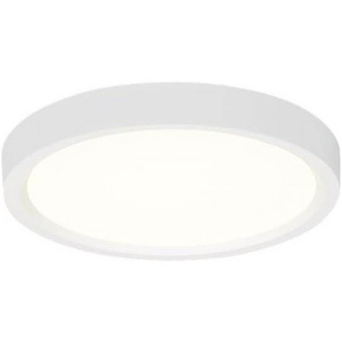 Lotus 10W 1 LED Round Flush Mount 5.38 Inch Wide by Generation - 14825RD-15