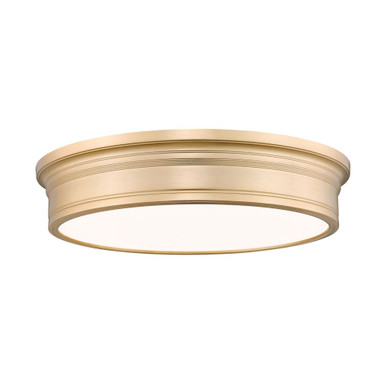 Bentley 50W 1 LED Flush Mount 4 Inch Tall and 20 Inch Wide by Z Lite - 7702F20