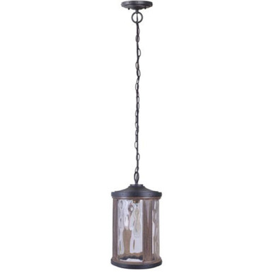 Madera 1 Light Small Outdoor Pendant by Craftmade - Z2721-TBWB
