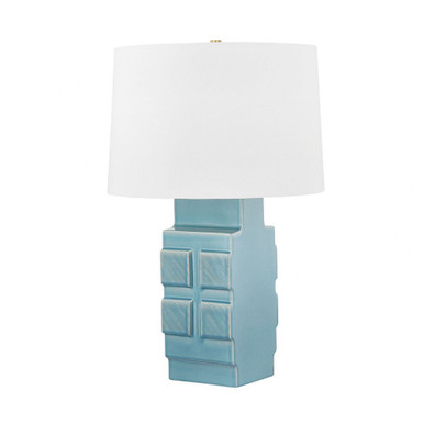 Sarai 1 Light Table Lamp 29.25 x 19 Inches by Hudson Valley - L3229-AGB/CMT