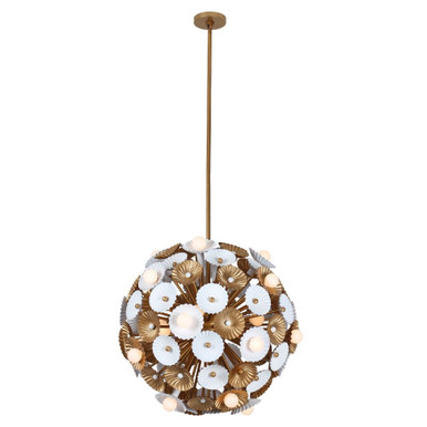Damask 28 Light Large Pendant by Kalco - 520356
