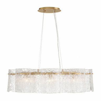 Brookstreet 8 Light Pendant 11 Inch X 27.5 Inch Wide by Minka Metropolitan - N2288-732