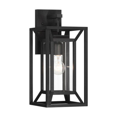 Harbor View 1 Light Clear Glass Wall Lantern 16.5 Inch Tall by Minka Lavery - 71261-66-C