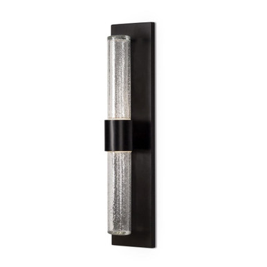 Copenhagen 16W LED Light Outdoor Wall Lantern 19.63 Inch Wide by Kuzco - EW48218-BK