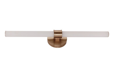 Alina 15W 1 LED Bath Vanity 4.75 Inch Tall and 24 Inch Wide by Craftmade - 20124LED