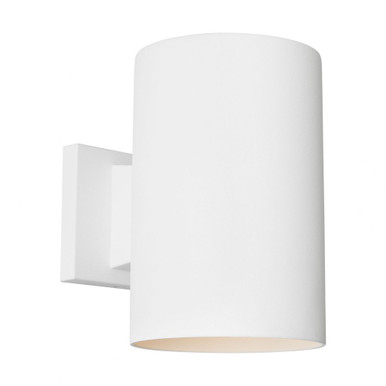 Outdoor Cylinders 1 Light Outdoor Wall Lantern by Visual Comfort Studio - SLO1161OTW