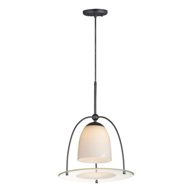 Focal Point 15W 1 LED Light Medium Pendant by ET2 - E23336-92BK