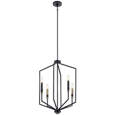Armand Four Light Large Pendant by Kichler - 52351bk