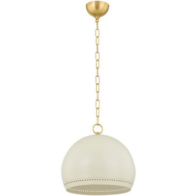 Etna 1 Light Medium Pendant by Mitzi - H834701S-AGB/SCR
