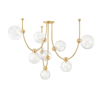 Astraia 9 Light Oversized Chandelier by Corbett - 450-67-VB