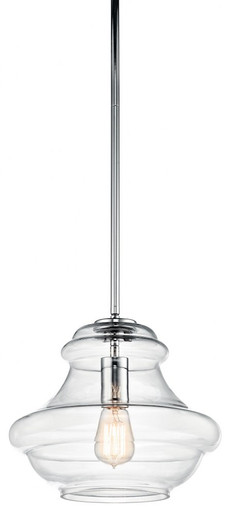 Everly 1 Light Medium Pendant by Kichler - 42044