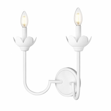 Allistair 2 Light Wall Sconce 11.75 Inch Tall and 15 Inch Wide by Z Lite - 352-2S