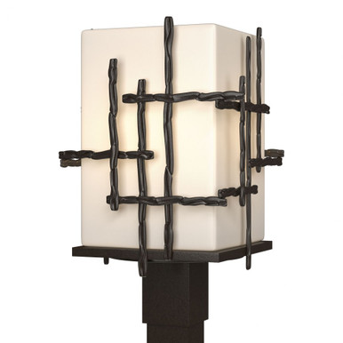 Tura 1 Light Outdoor Post Light 17.4 x 11.1 Inches by Hubbardton Forge - 342023H