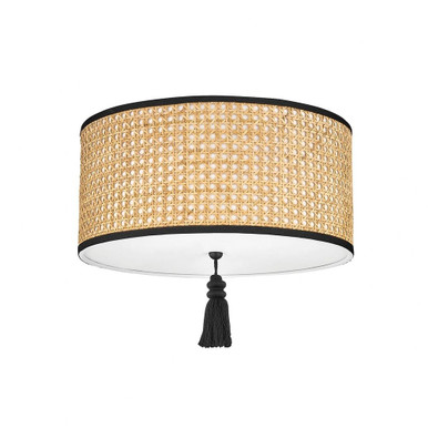 Dolores 2 Light 30 Inch Wide Flush Mount by Mitzi - H520502-SBK