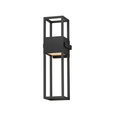 Strand VX 16W 2 LED Outdoor Wall Mount 24 Inch Tall X 7 Inch Wide by Maxim - 40676BK
