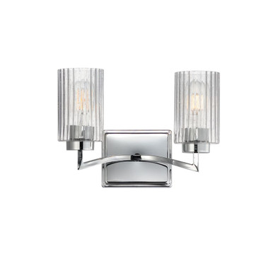 Rigata 2 Light Wall Sconce by Maxim - 21372CR