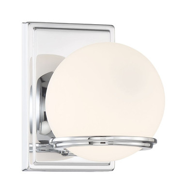 Broadway Lights 1 LED Vanity Light by Minka Lavery - 2841-77-L