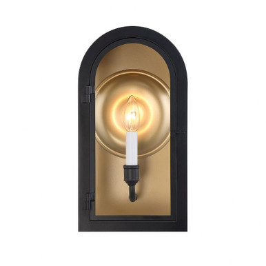 Grotto 1 Light Outdoor Wall Lantern 15 Inch and 8 Inch Wide by Savoy House - 5-410-331