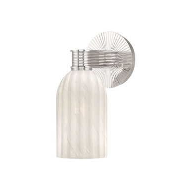 Lotus 1 Light Wall Sconce 11 Inch Tall and 5 Inch Wide by Crystorama - LOT-711