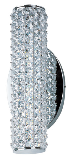 Meteor 1 Light Vanity Light 12.5 Inch Wide by Maxim - 32500BCPC