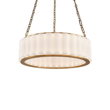 Poplin 102W 1 LED Pendant 7.75 Inch Tall X 26.75 Inch Wide by Modern Forms - PD214627-TWA-AB