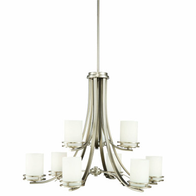 Hendrik 9 Light Large 2 Tier Chandelier by Kichler - 1674