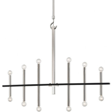 Colette 12 Light Chandelier 36.75 Inches Tall and 44 Inches Wide by Mitzi - H296812