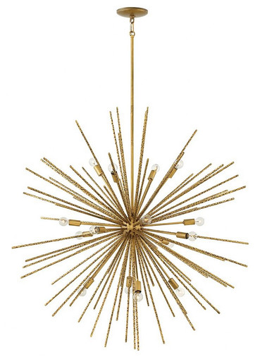 Tryst 16 Light Oversized Pendant by Fredrick Ramond - FR43016BNG