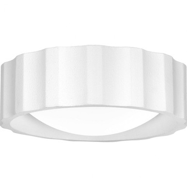 2 Light 15 Inch Wide Flush Mount by Quoizel QFL6173TW - QFL6173TW