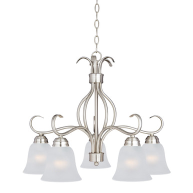 Basix 5 Light Medium Chandelier by Maxim 10124FT - 10124FT