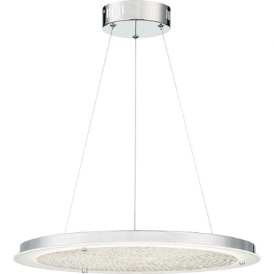 Blaze 20W 1 LED Large Pendant by Quoizel - PCBZ2820C