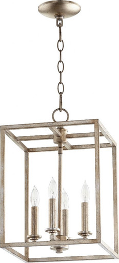 Cuboid 4 Light Transitional Small Pendant by Quorum - 6731-4-6