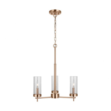 Zire 3 Light Small Chandelier by Visual Comfort Studio 3190303-211318 - 3190303-211318