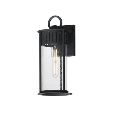 Windsor 1 Light Medium Outdoor Wall Lantern by Maxim - 30632CDBKP