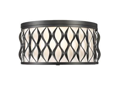 Harden 4 Light 16.25 Inch Wide Flush Mount by Z-Lite - 1948F16