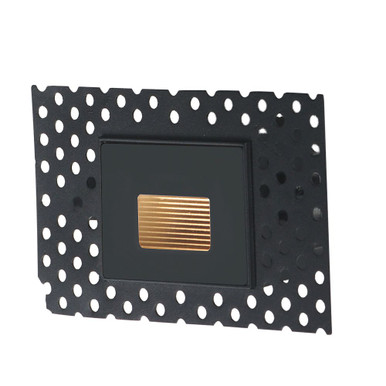 Path 3W 1 LED Trimless Step Light 3 Inch Tall and 4.75 Inch Wide by Maxim - 58001BK