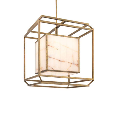 Sylvester 62.2W 1 LED Pendant 24 Inch Tall and 24 Inch Wide by Modern Forms - PD602624-BU