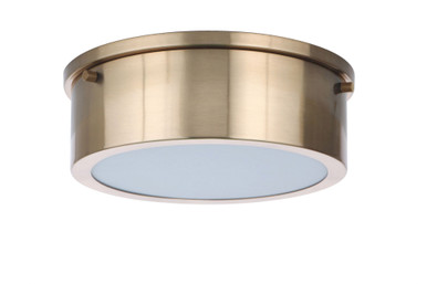 Fenn 10W 1 LED 9 Inch Wide Flush Mount by Craftmade - X6709