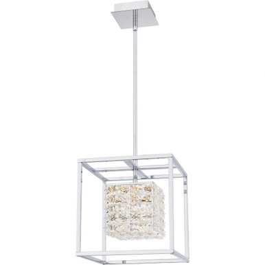 Dazzle 23W LED Pendant 12.75 Inches Tall and 11.75 Inches Wide by Quoizel  - PCDZ2812C